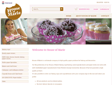 Tablet Screenshot of houseofmarie.nl